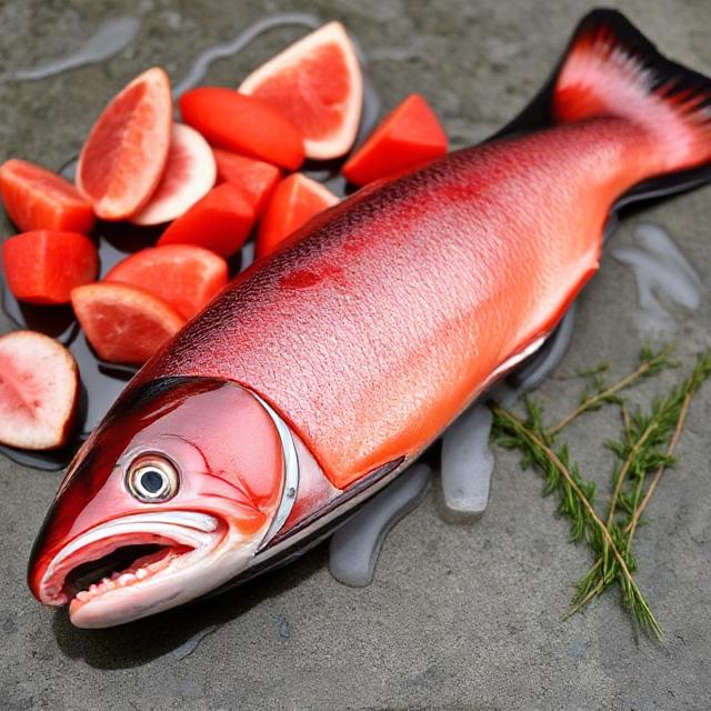 Fresh Wild Alaskan Sockeye Salmon